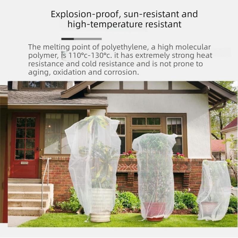 Heavy-Duty Garden Insect Netting - 240 x 240cm - 2-Pack