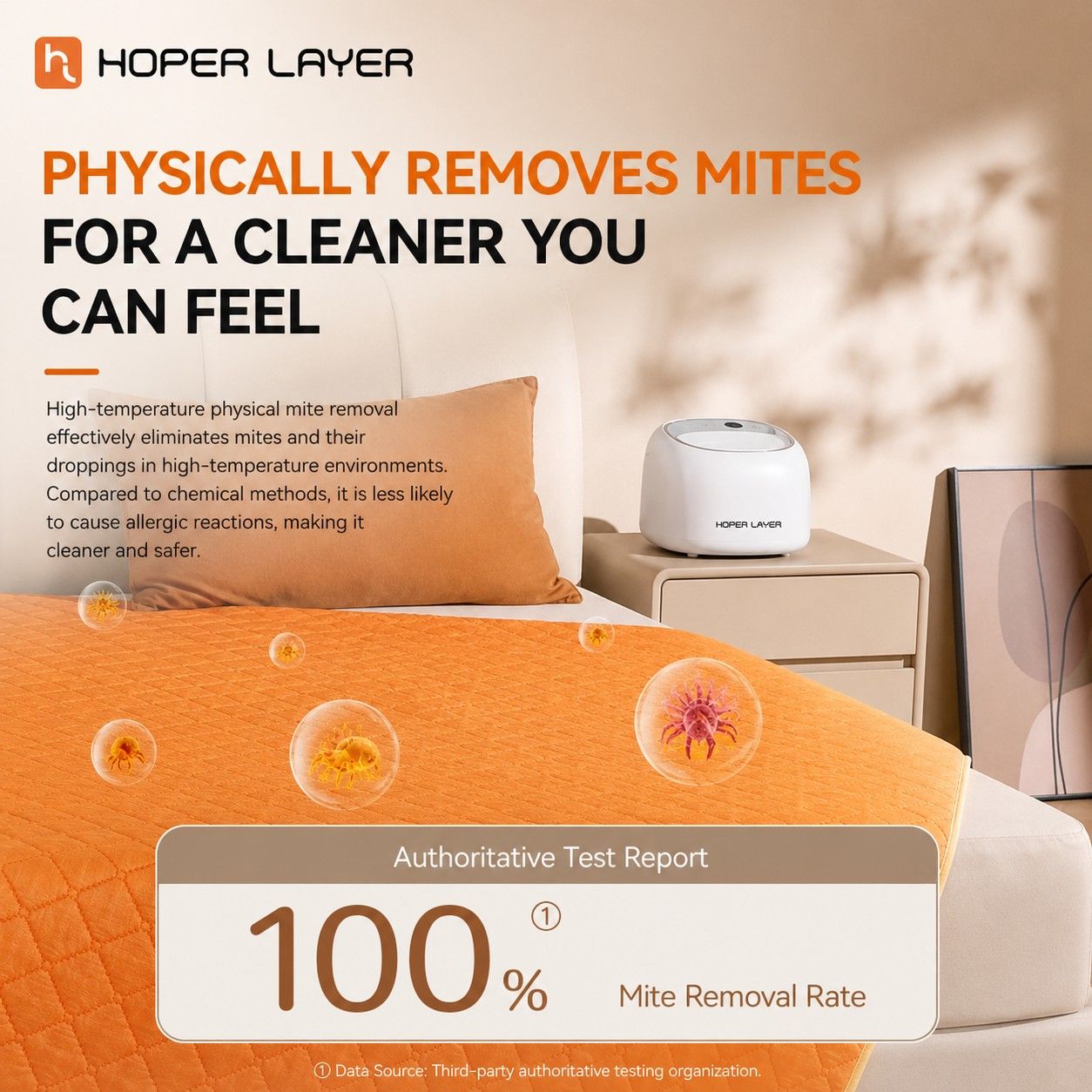 Hoper Layer Water Heated Mattress Pad