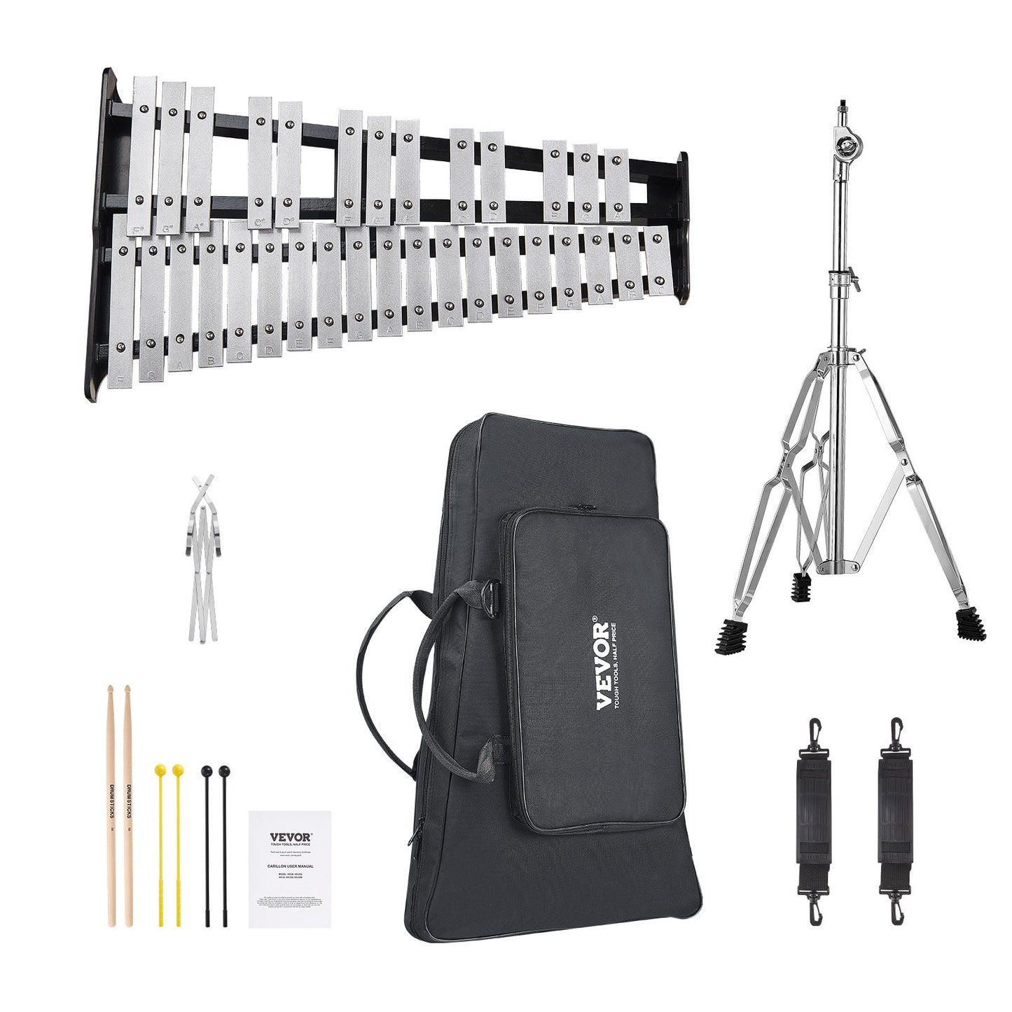32-Note Glockenspiel Xylophone Kit