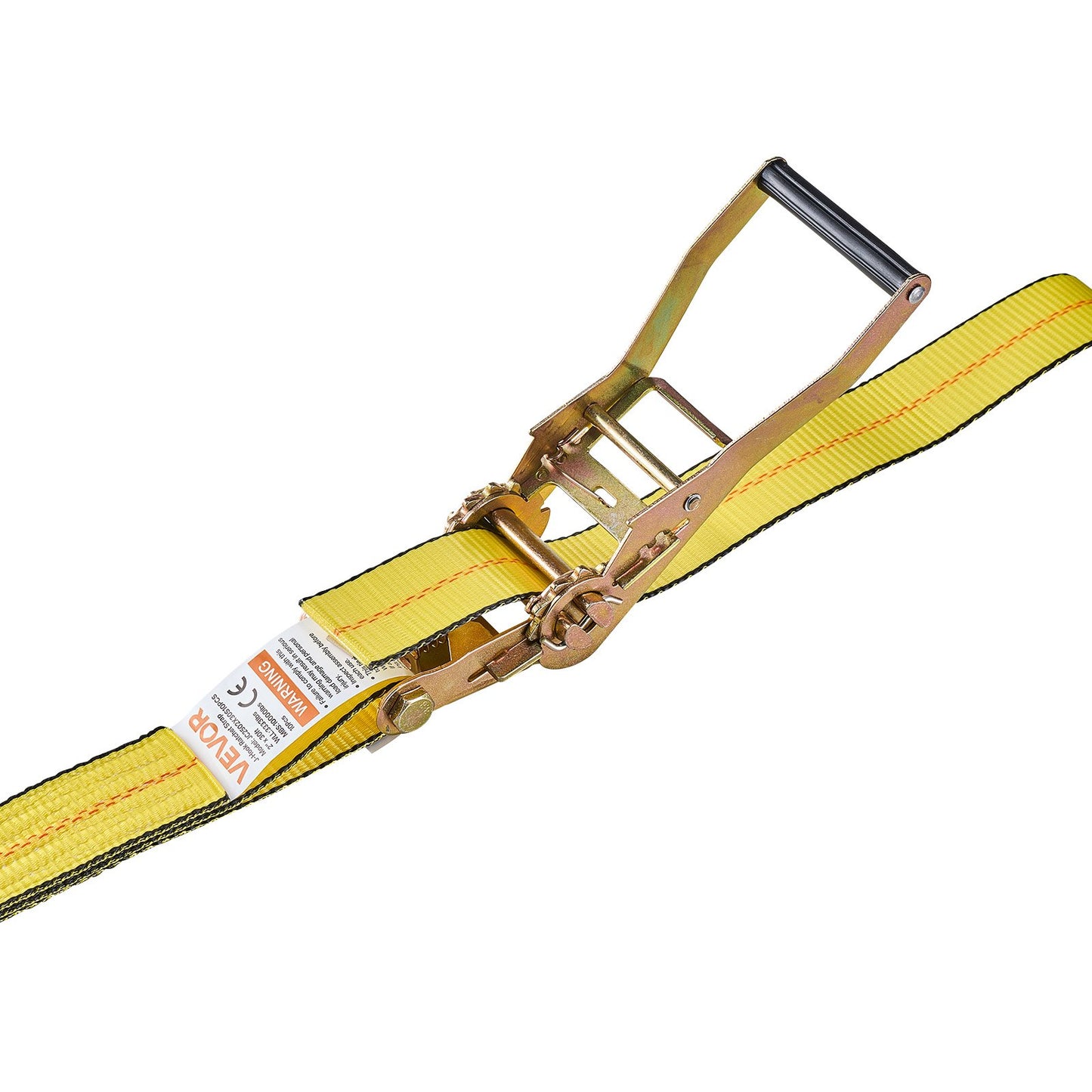 Ratchet Straps, 50.8 mm x 9.1 m, Heavy Duty Tie Down Straps with Double J Hook, 4536 kg Break Strength, Tie Down Ratcheting for Moving, Trailers, Motorcycles, Kayaks, Car Roof, 10 Pack