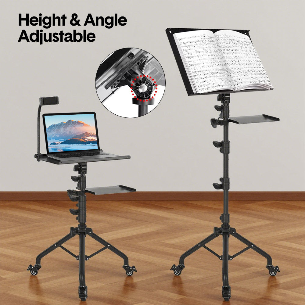 Mobile Laptop & Projector Stand 82-170cm