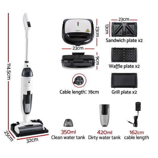 Devanti Wet & Dry Vacuum Mop Combo