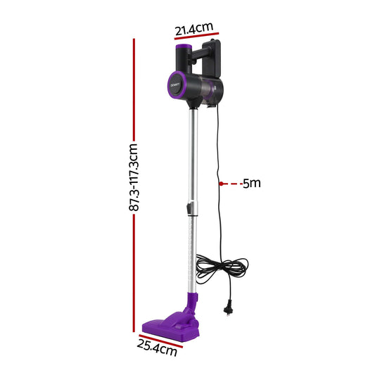 Devanti 3-in-1 Corded Stick Vacuum - Purple