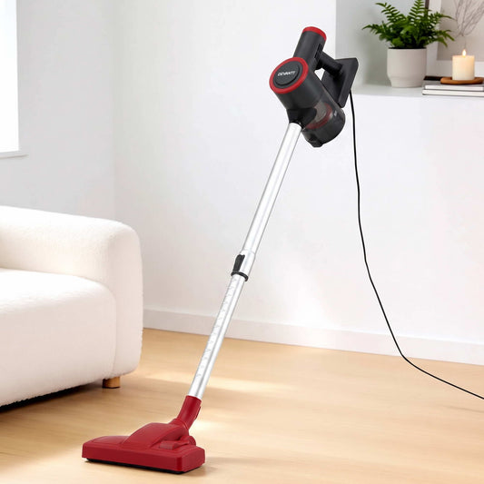 Devanti 3-in-1 Corded Stick Vacuum - Red