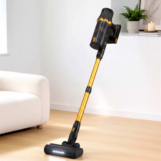 Devanti 30,000Pa Cordless Stick Vacuum - Gold