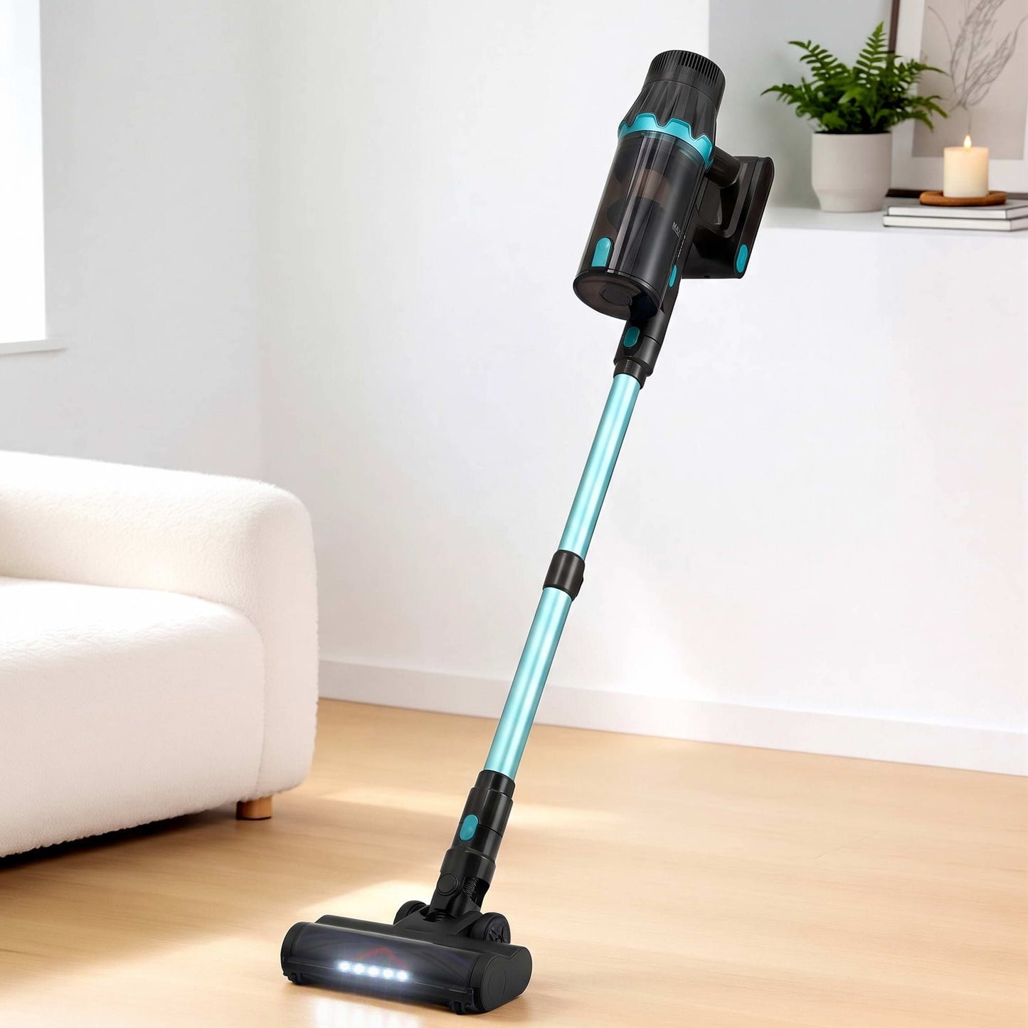 Devanti 30,000Pa Cordless Stick Vacuum - Green
