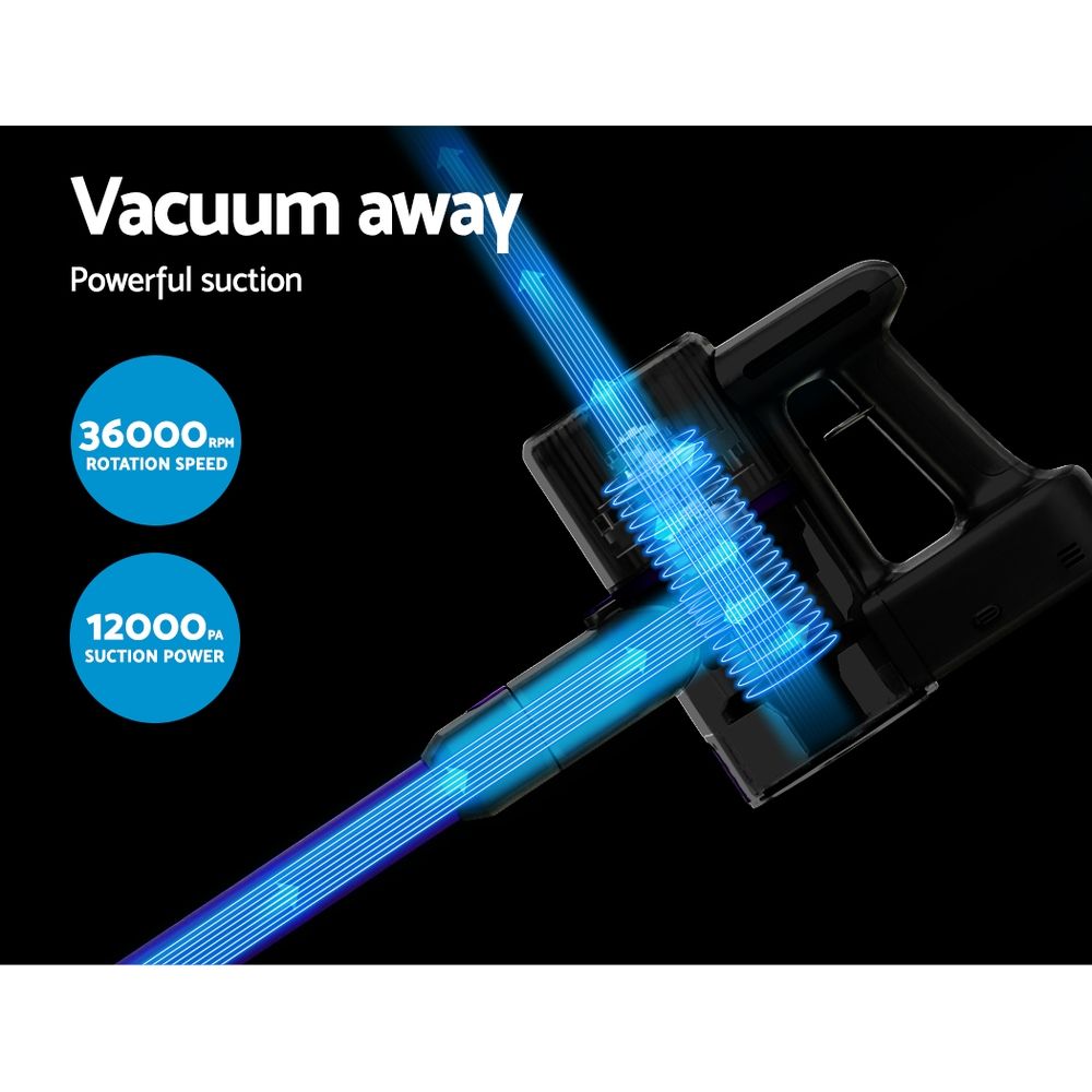 Devanti Cordless Stick Vacuum 120W - Purple