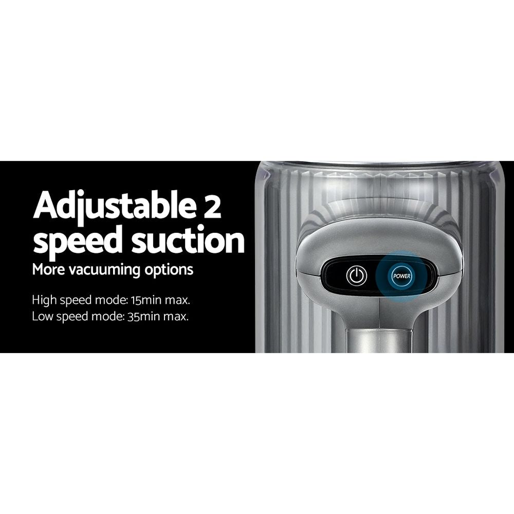 Devanti Cordless Stick Vacuum 120W - Purple