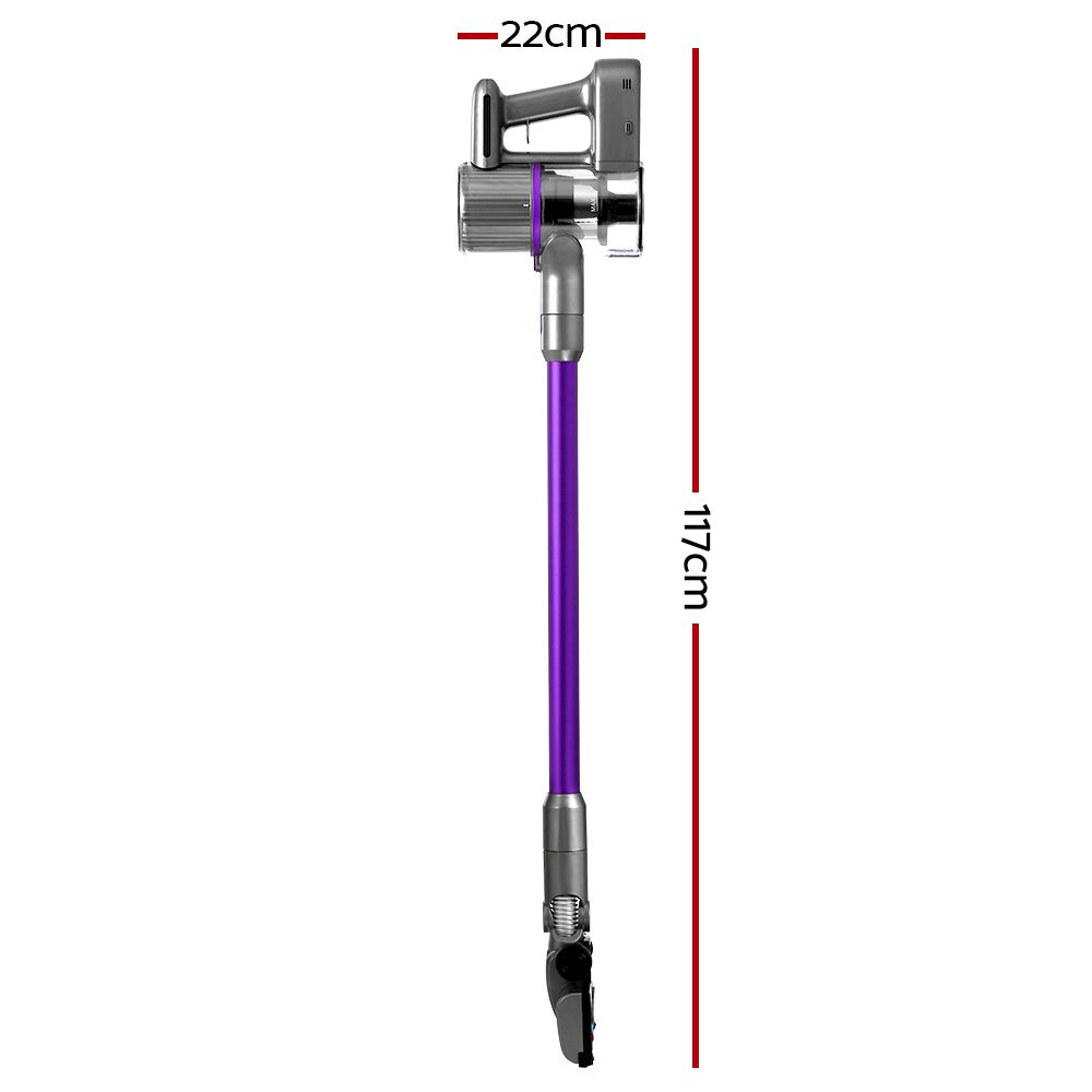 Devanti Cordless Stick Vacuum 120W - Purple