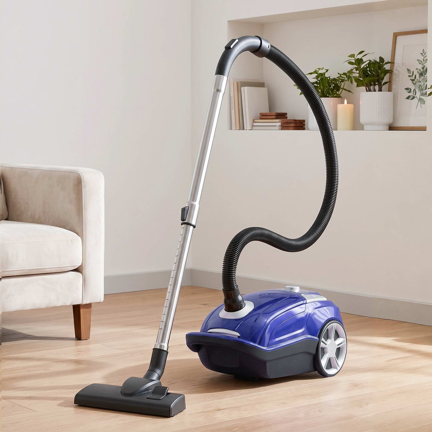 Devanti Bagged Vacuum Cleaner - Blue