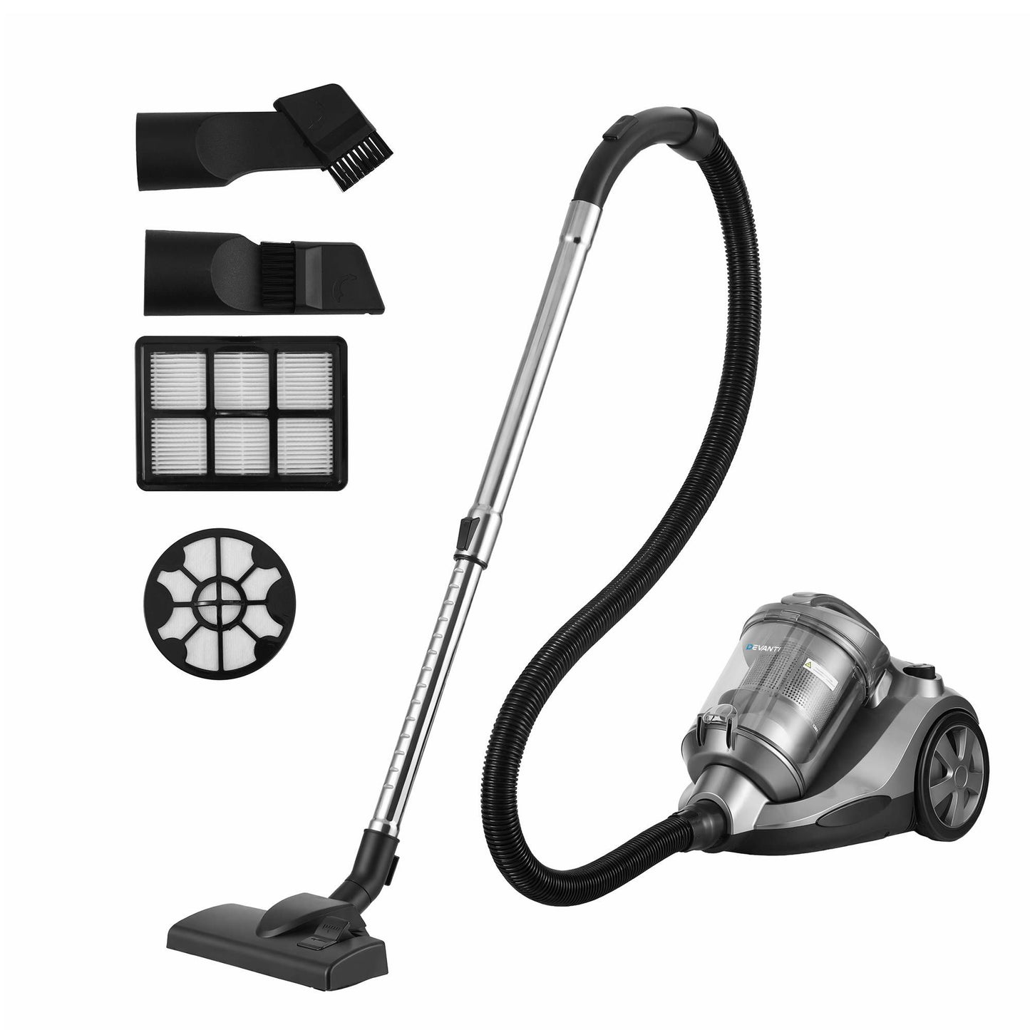 Devanti Bagless Canister Vacuum - 2000W