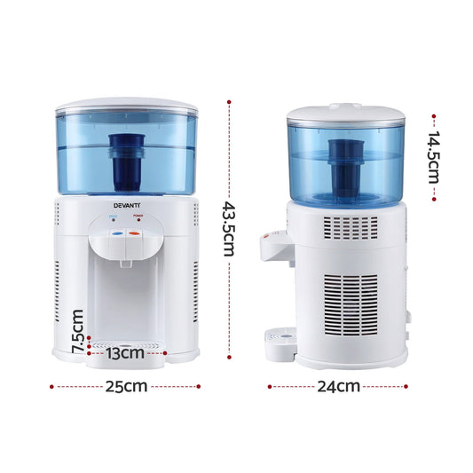 Devanti 5L Bench Top Water Cooler Dispenser