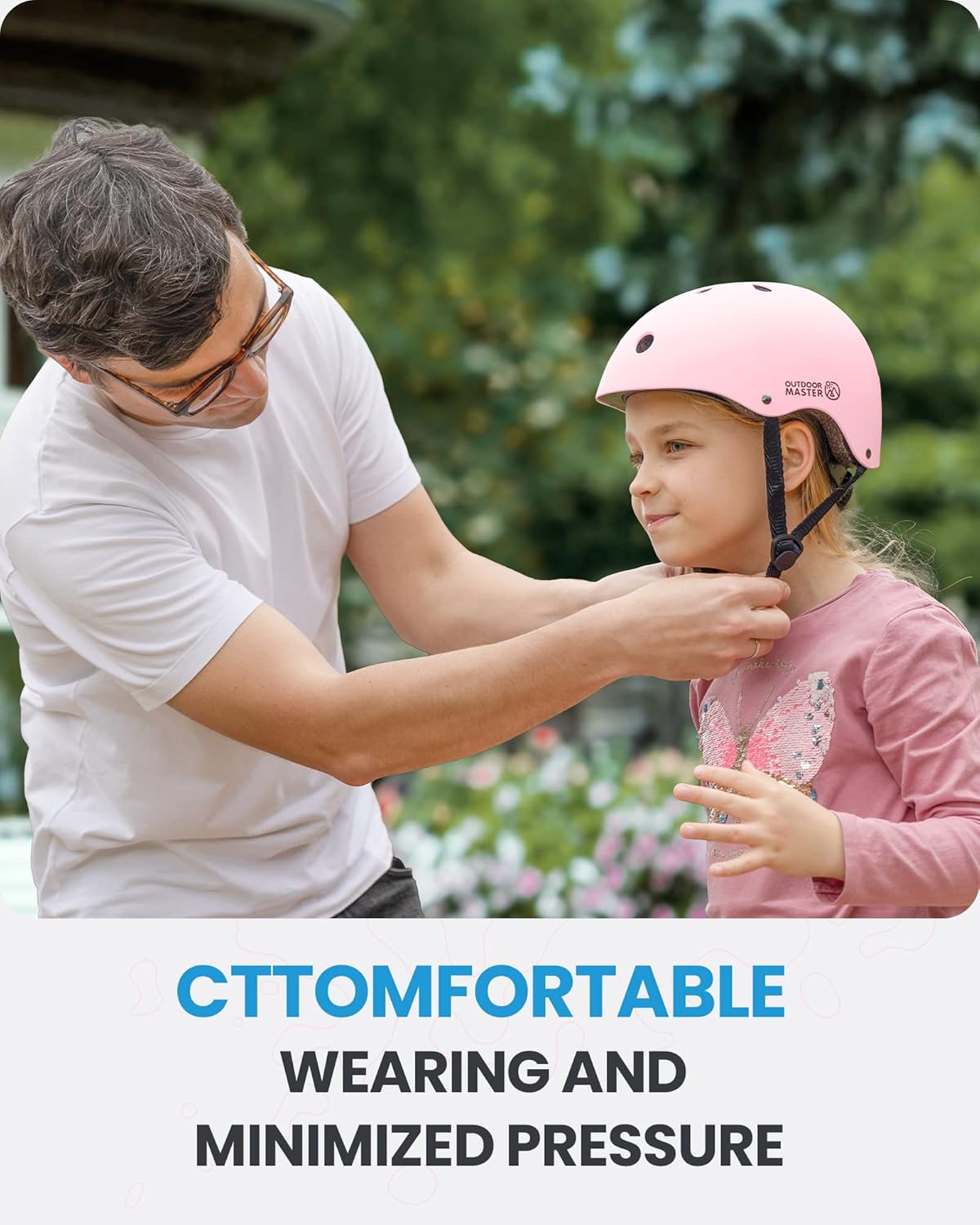 OutdoorMaster Kids Bike Helmet - Large