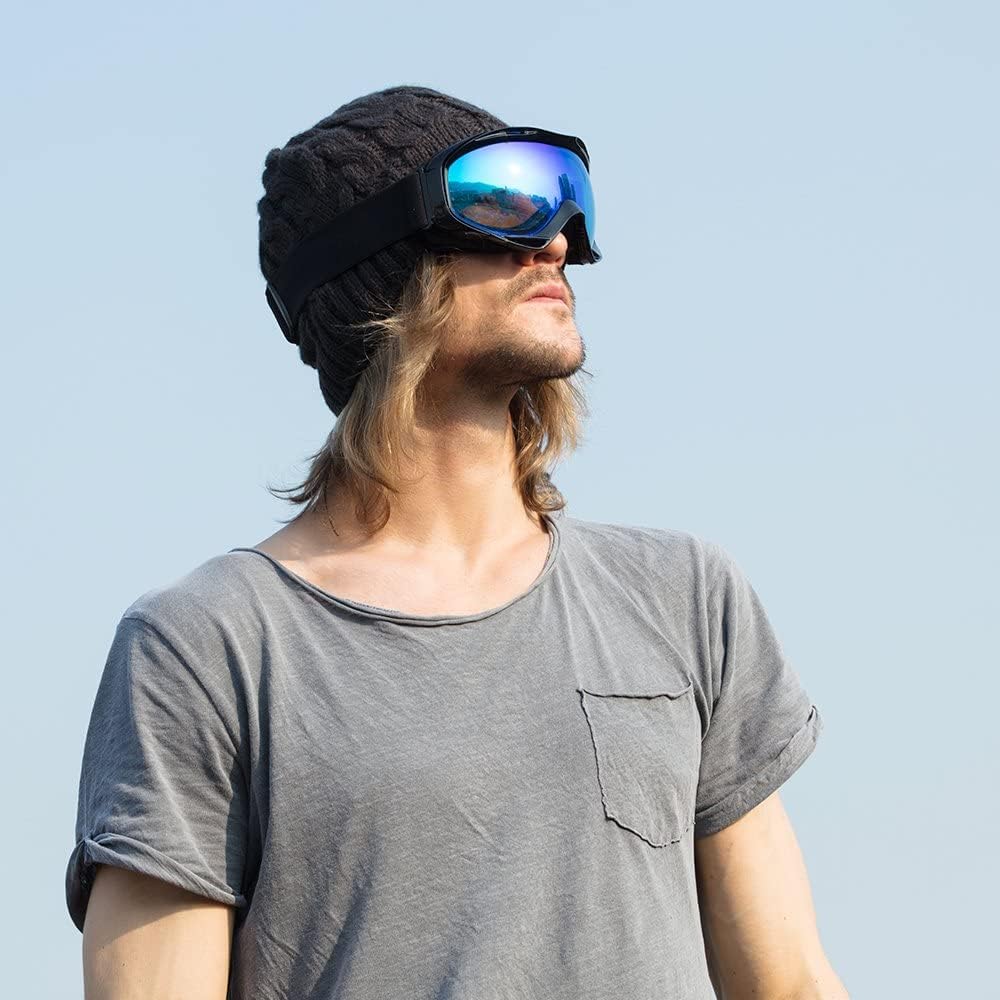 OutdoorMaster Ski Goggles OTG - Black/Grey