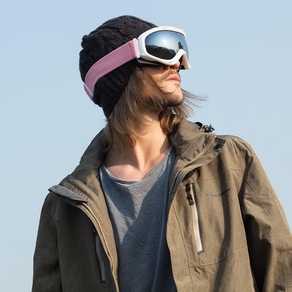 OutdoorMaster Ski Goggles OTG - White/Grey