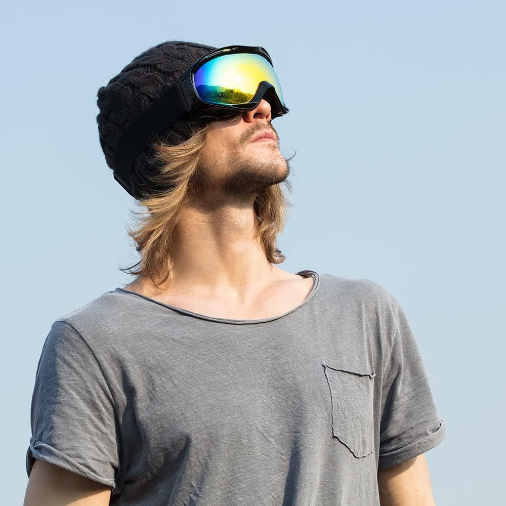 OutdoorMaster Ski Goggles OTG - Black/Grey