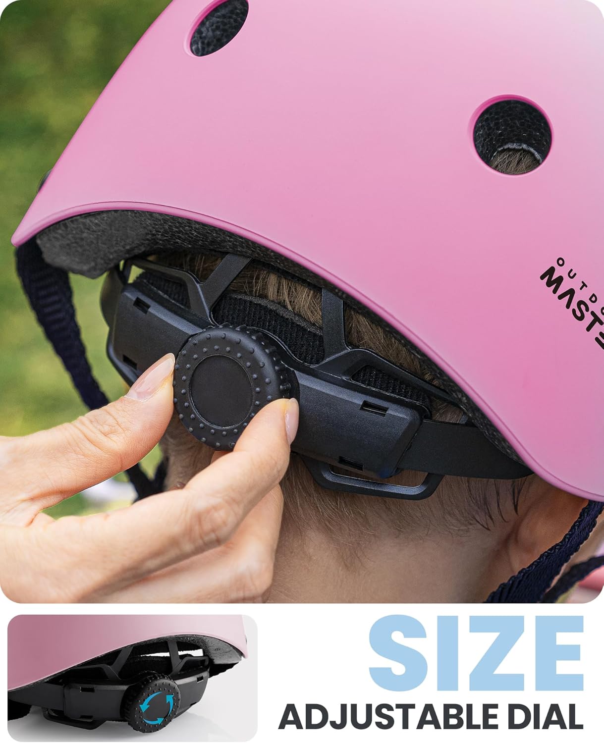OutdoorMaster Kids Bike Helmet - Medium