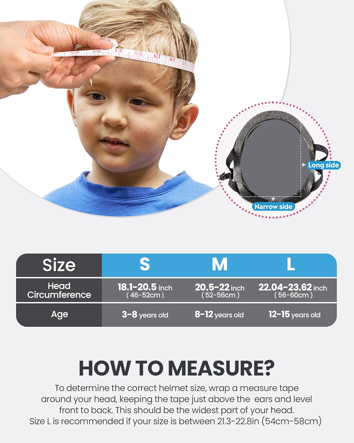 OutdoorMaster Kids Bike Helmet - Medium