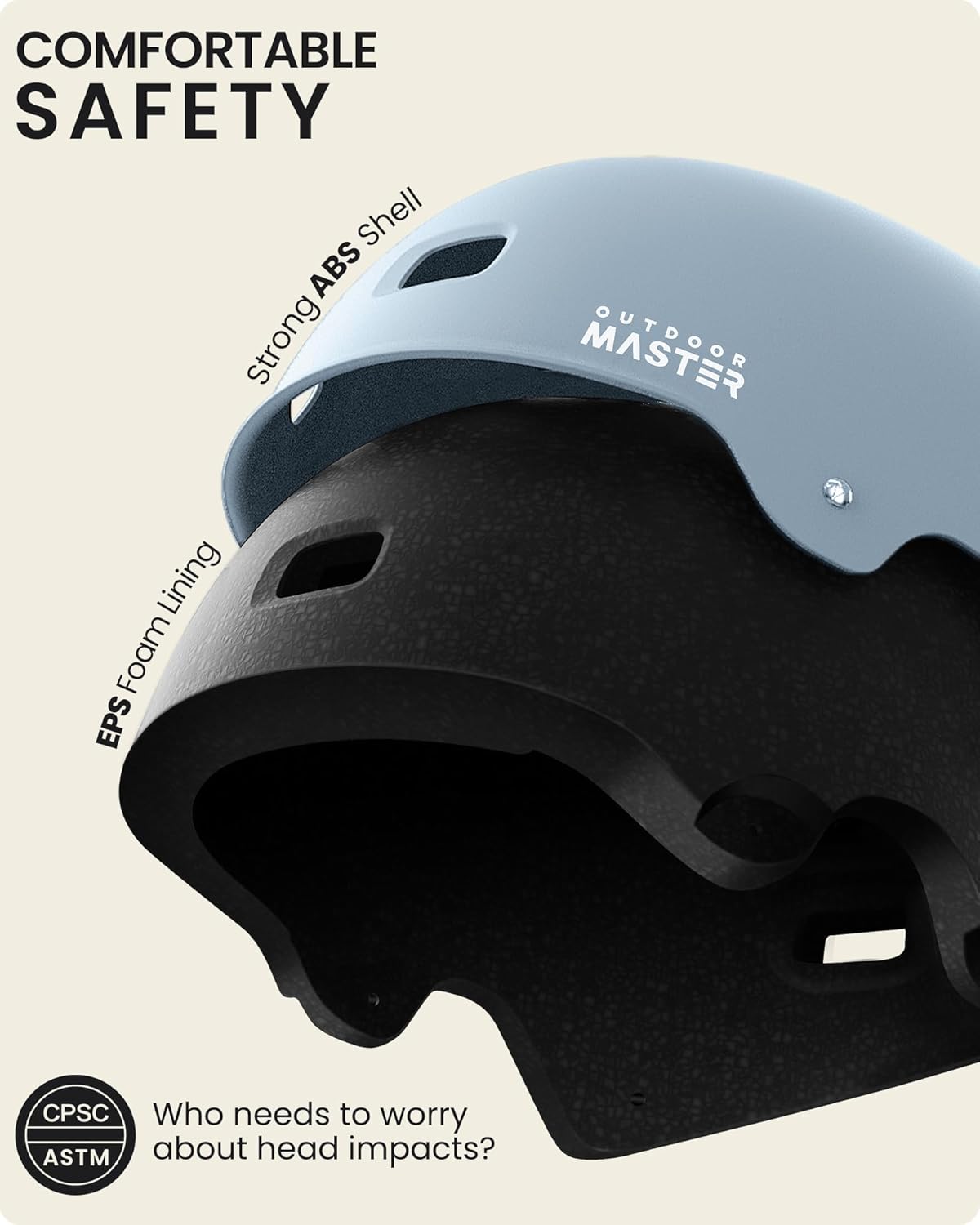 OutdoorMaster Kids Bike Helmet - Small
