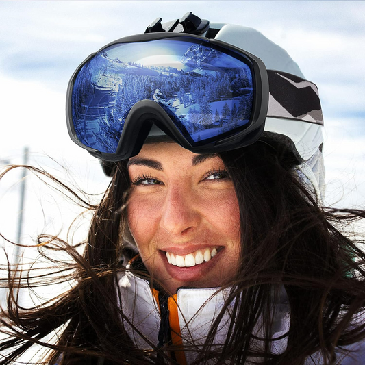 OutdoorMaster Ski Goggles OTG - Black