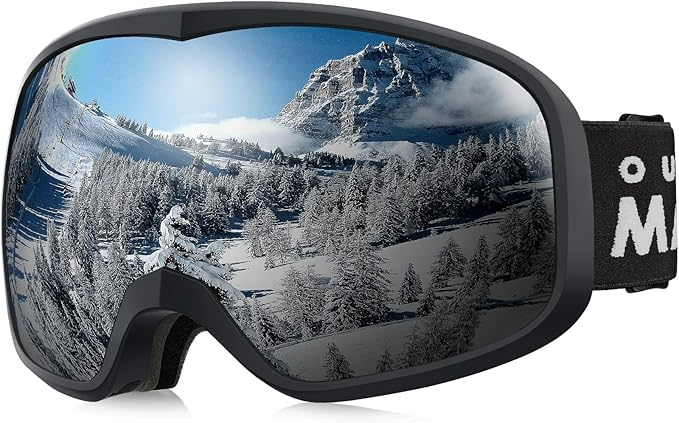 OutdoorMaster Ski Goggles OTG - Black