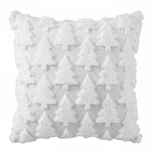 Jingle Jollys Christmas Cushion Covers - 2 Pack - white