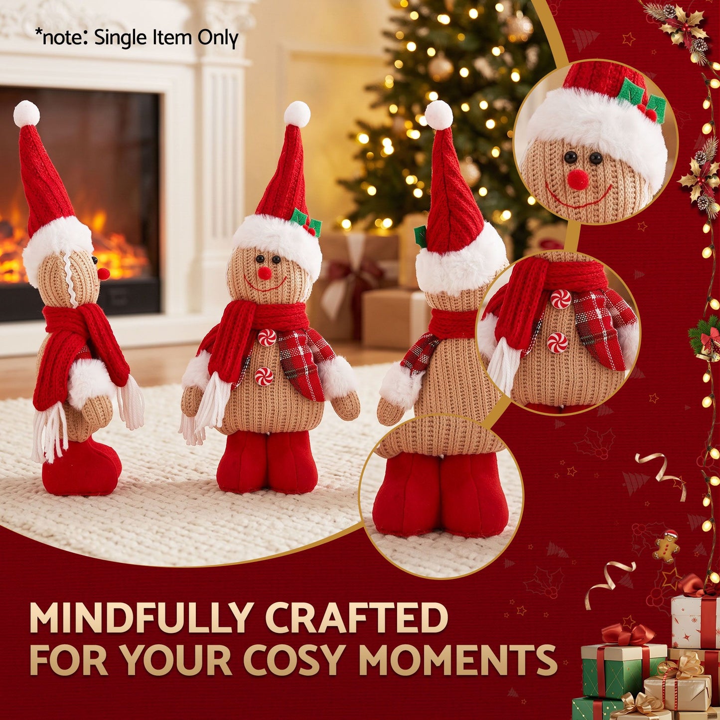 Jingle Jollys Christmas Gingerbread Man Ornament
