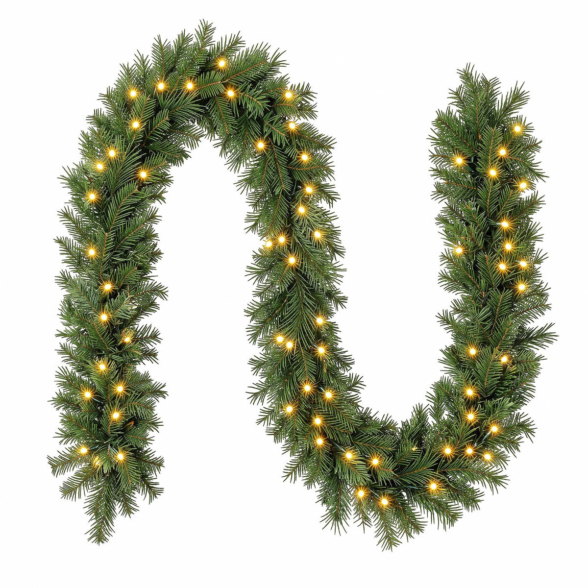 Jingle Jollys LED Christmas Garland - 2.7m