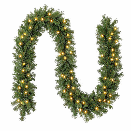 Jingle Jollys LED Christmas Garland - 2.7m