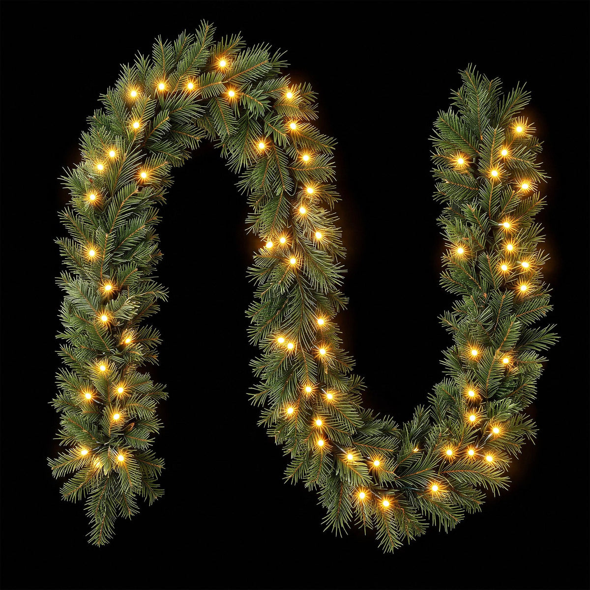 Jingle Jollys LED Christmas Garland - 2.7m