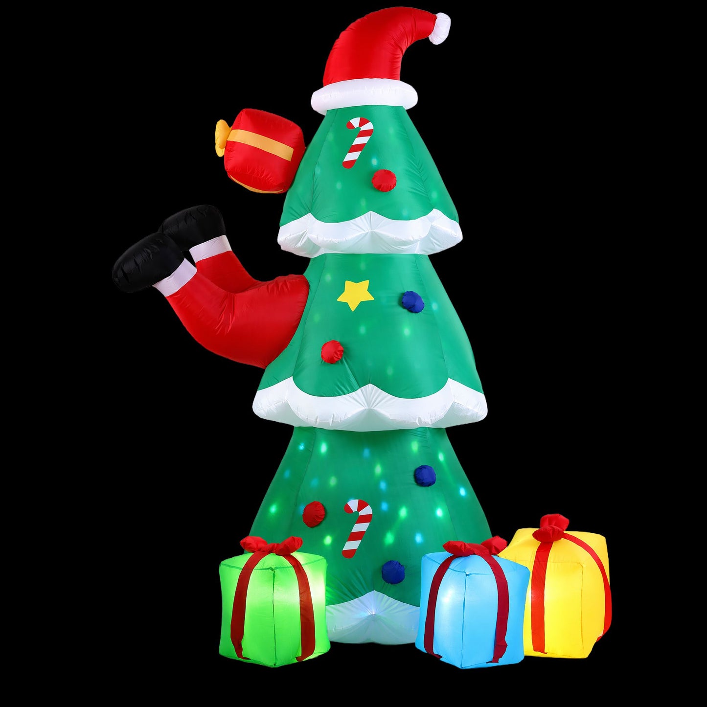 Jingle Jollys Inflatable Christmas Tree - 2.5m