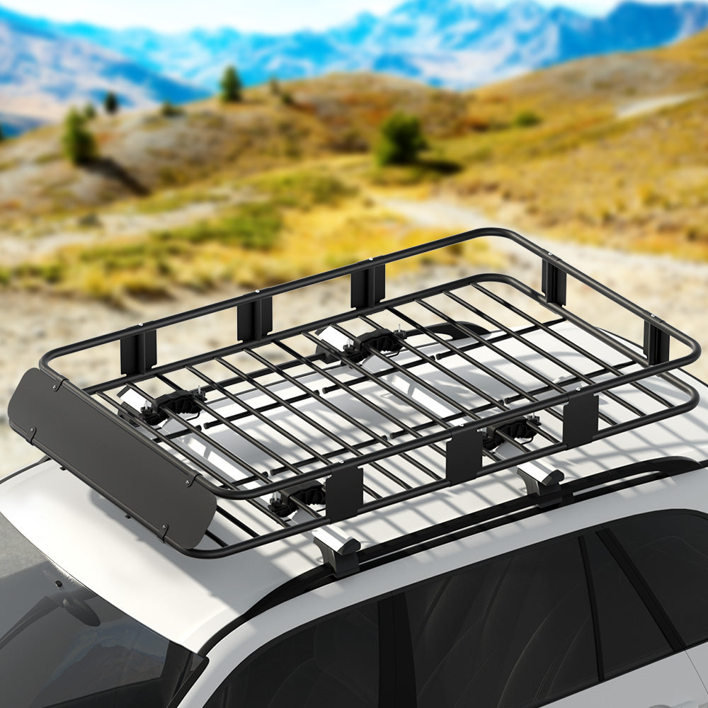 Universal Roof Rack Basket Car Luggage Carrier 160cm