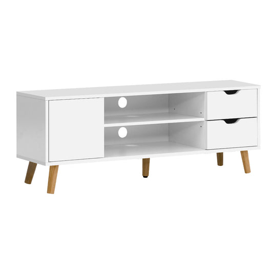 Artiss TV Cabinet Entertainment Unit Stand 120cm White