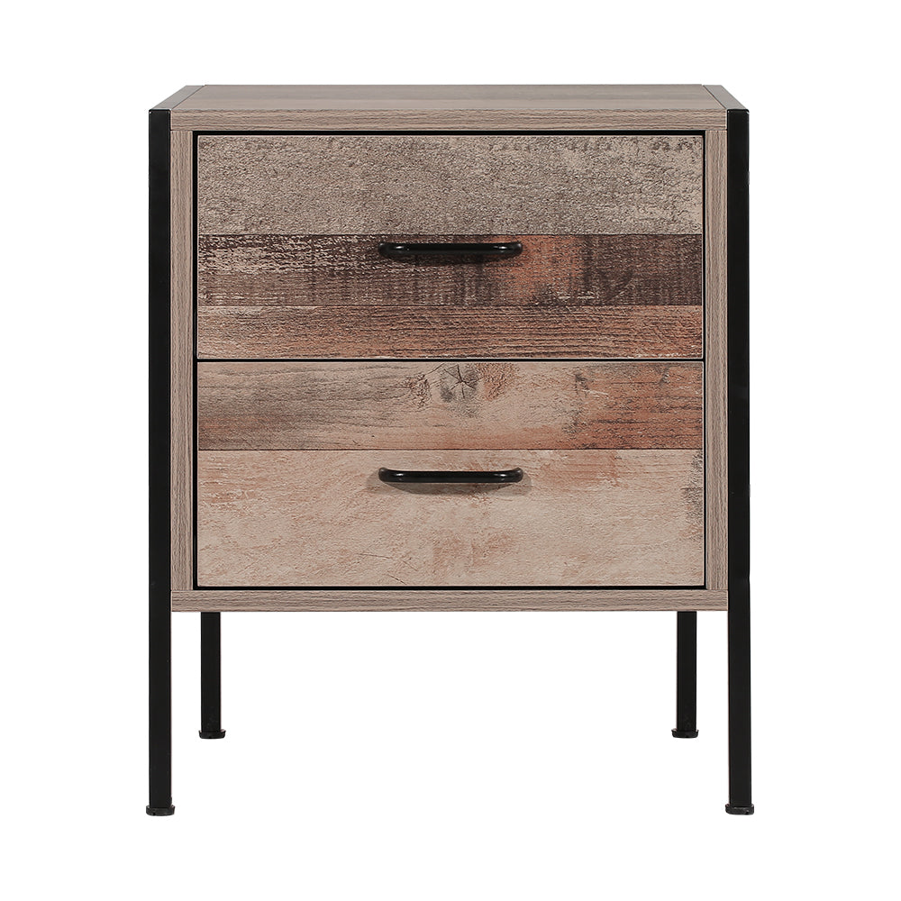 Artiss Bedside Table Drawers Nightstand