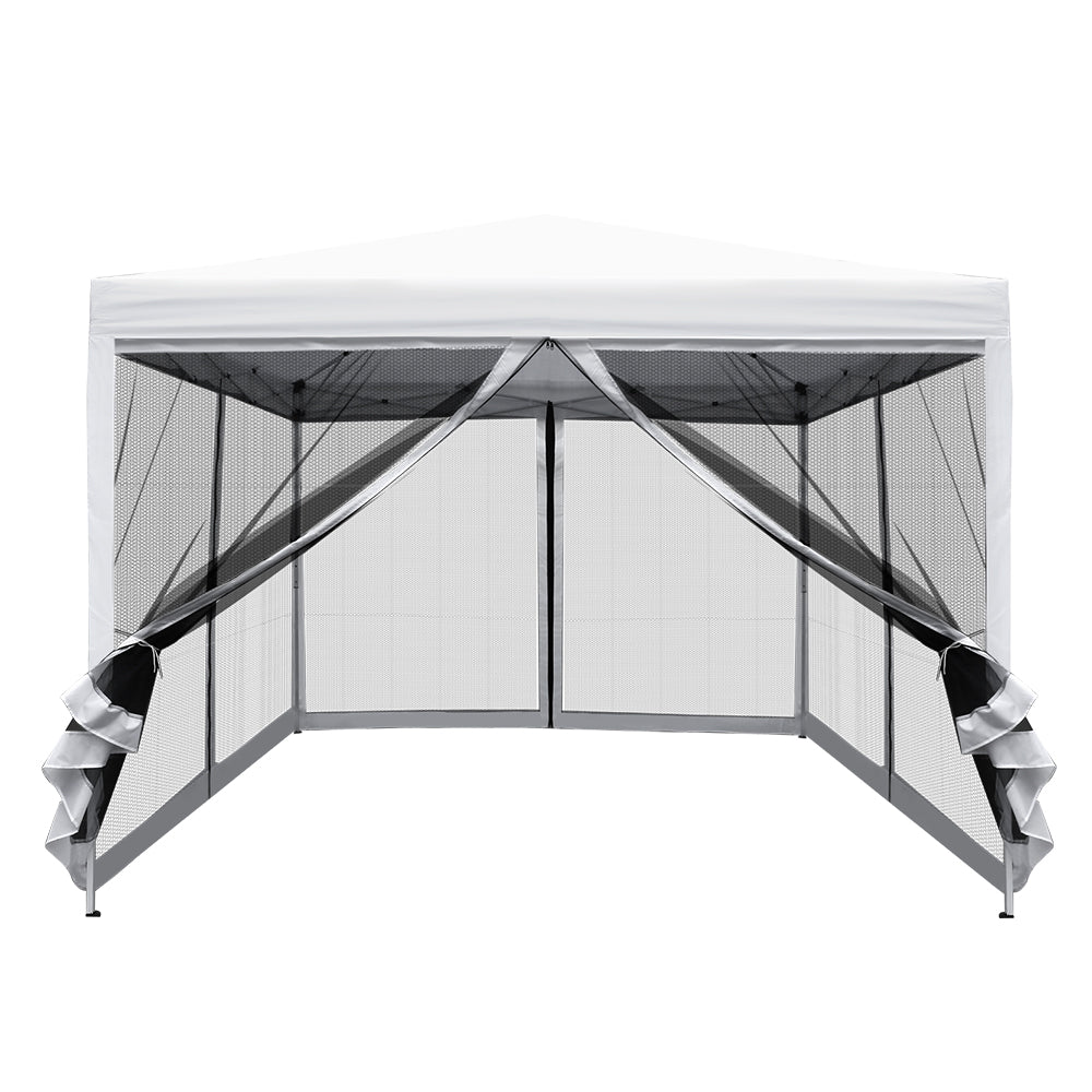 Instahut 3x3m White Pop Up Gazebo
