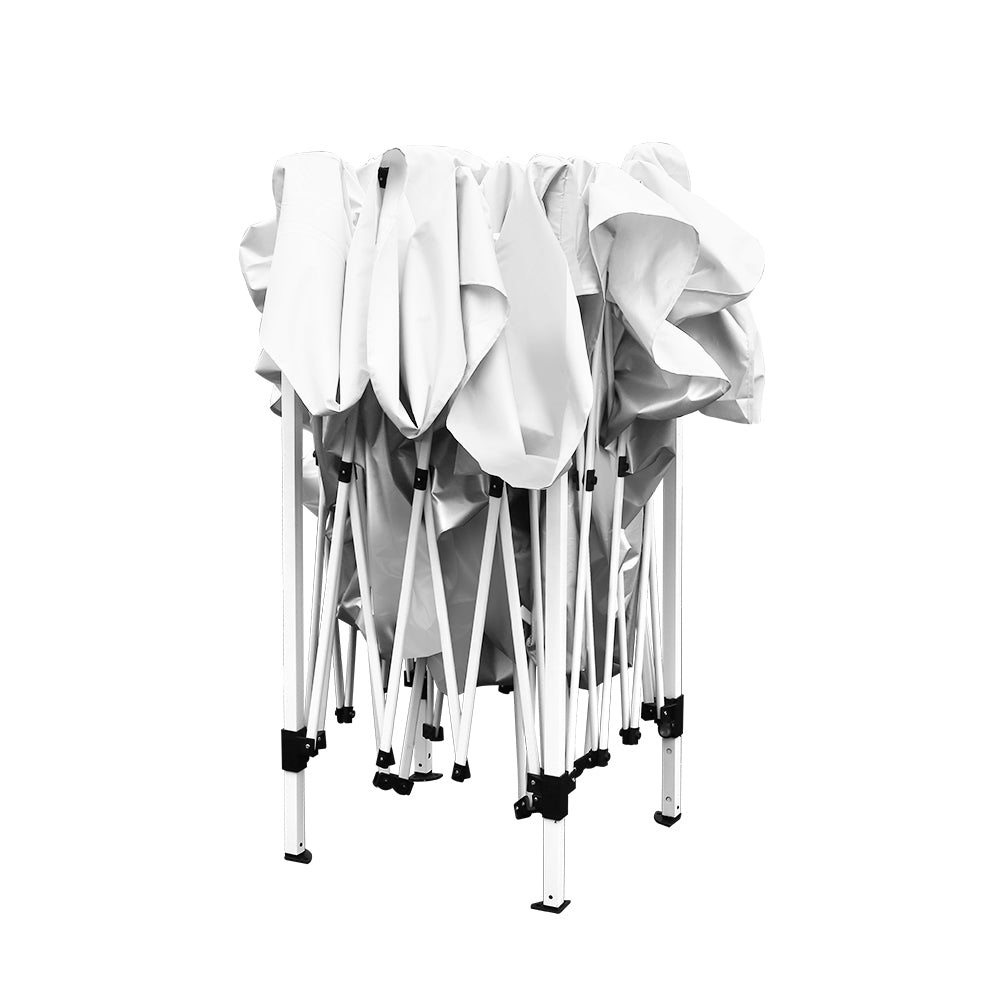 Instahut 3x3m White Pop Up Gazebo