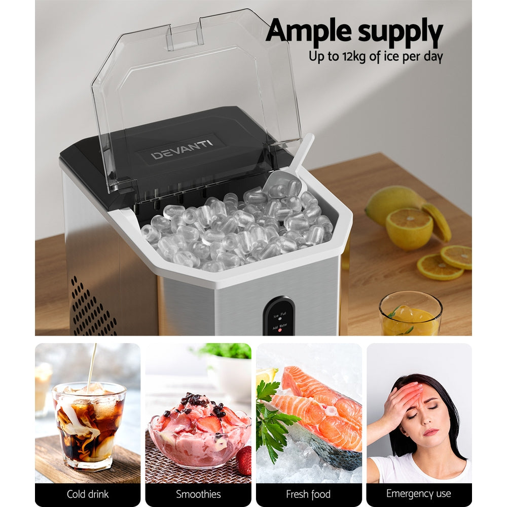 Devanti Portable Ice Maker Machine