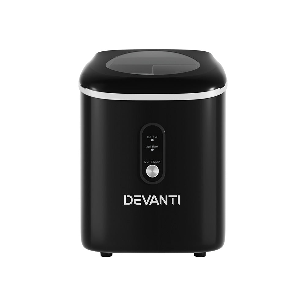 Devanti Ice Maker Machine Nuggetc Ice Cube 15kg Bar Countertop