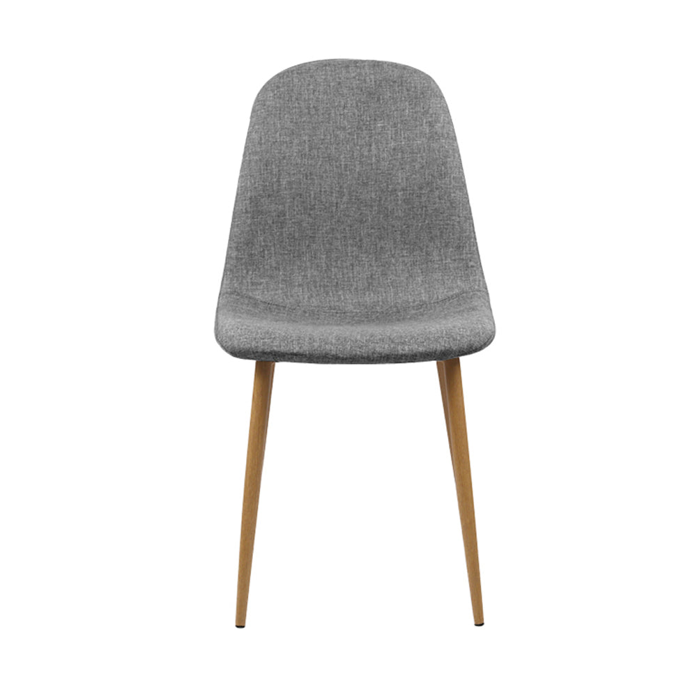 Artiss Set of 4 Adamas Fabric Dining Chairs