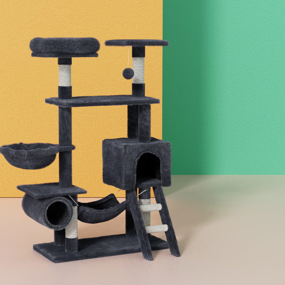 i.Pet 144cm Cat Tree Scratching Tower