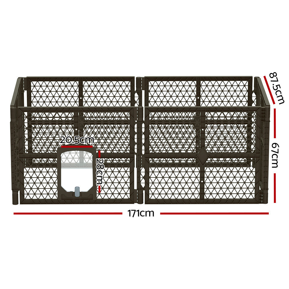 i.Pet Dog Playpen Enclosure
