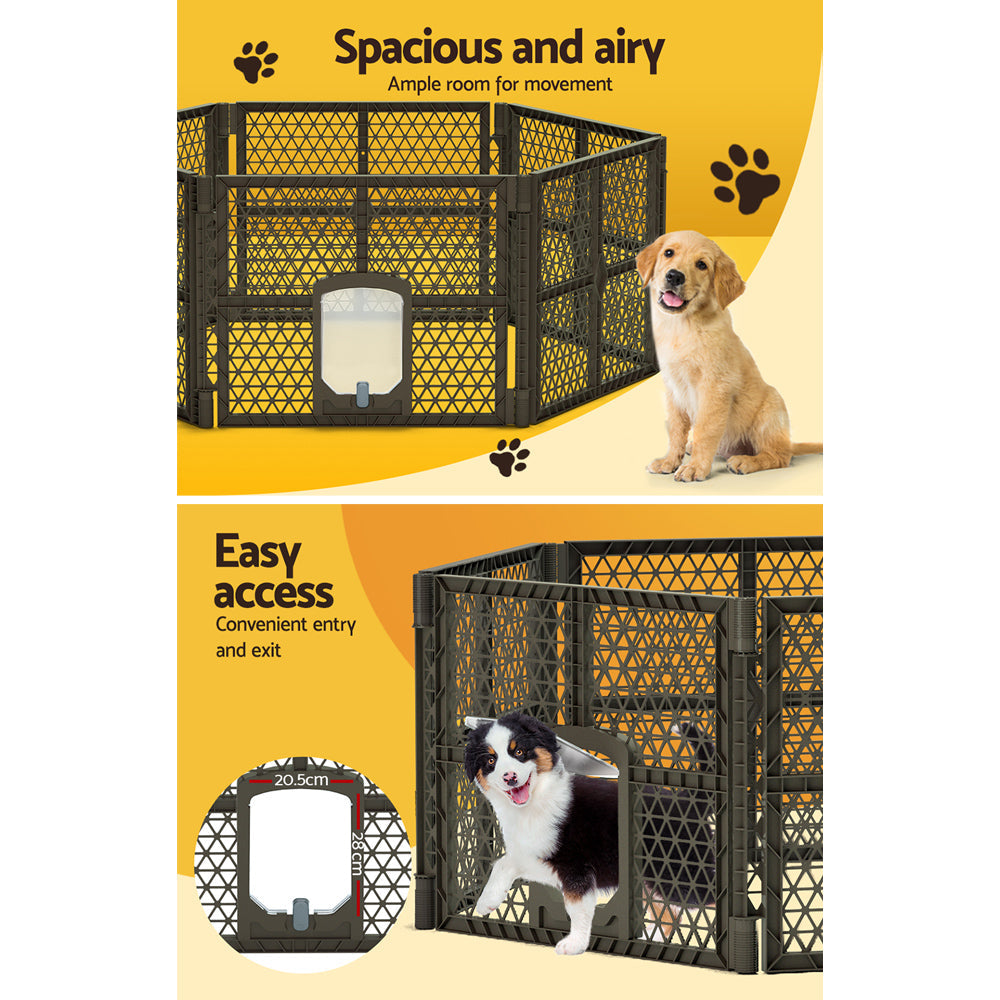 i.Pet Dog Playpen Enclosure