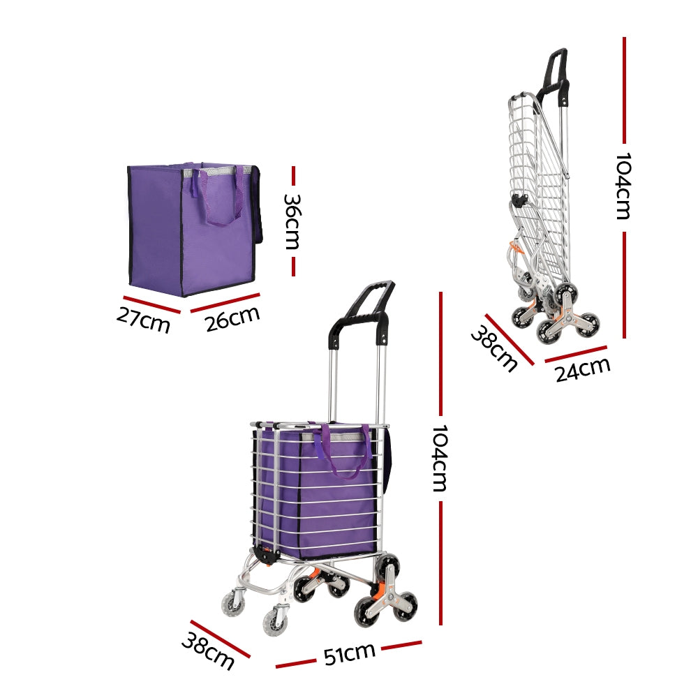 Emajin 35L Foldable Shopping Trolley