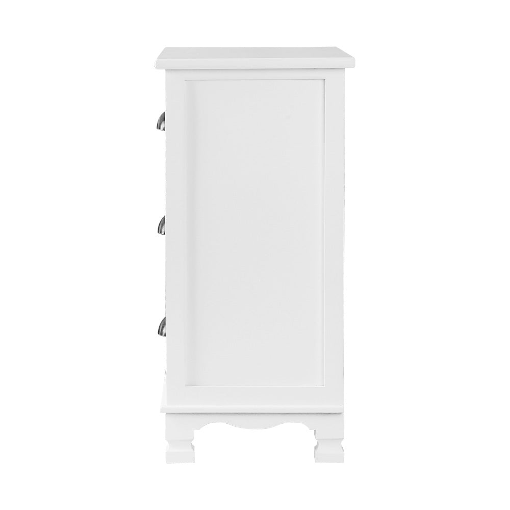 Artiss Vintage Bedside Table Chest Storage