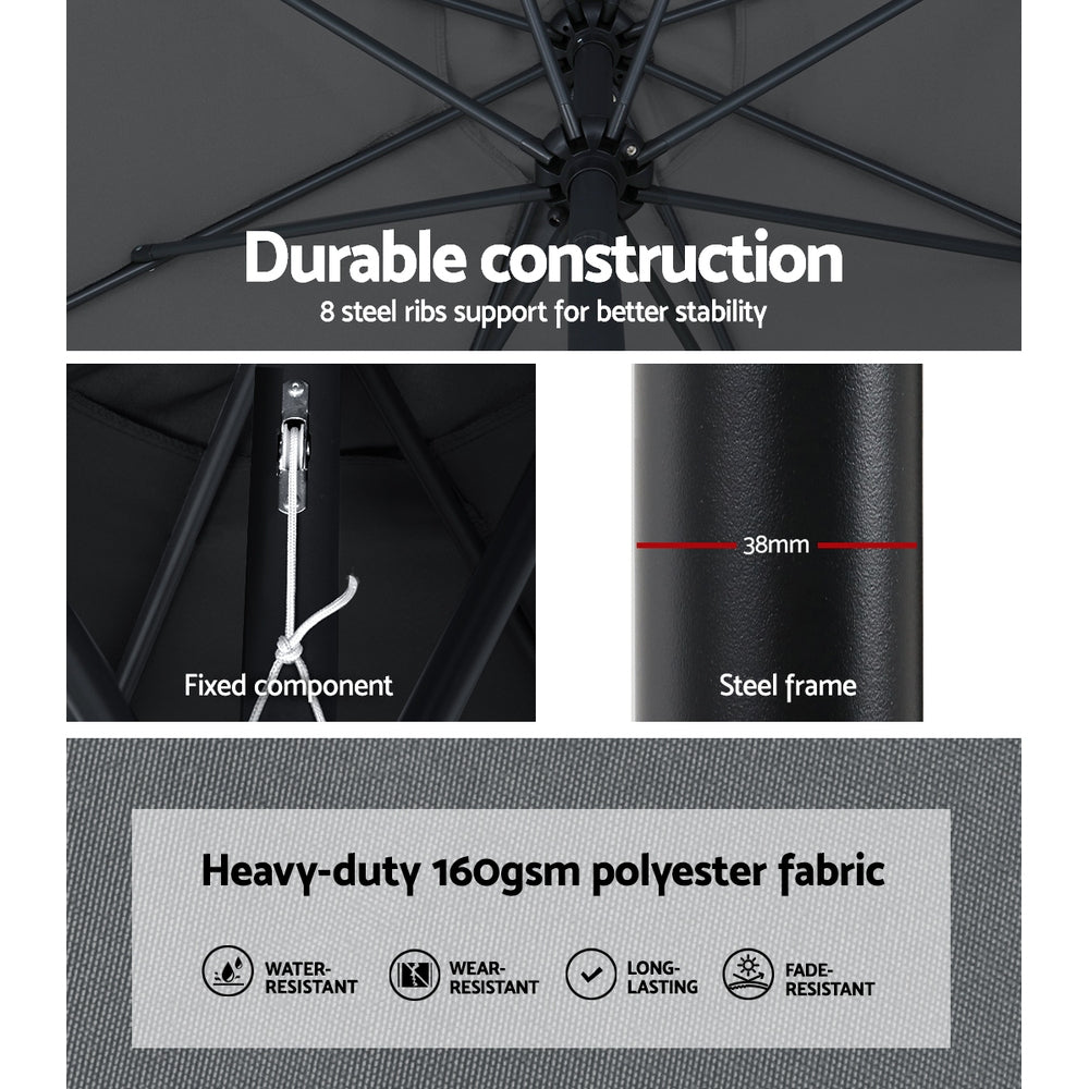 Outdoor Umbrella 3m Base Beach