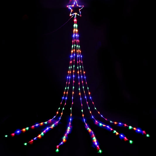 Jingle Jollys 5m Solar LED Christmas String Lights
