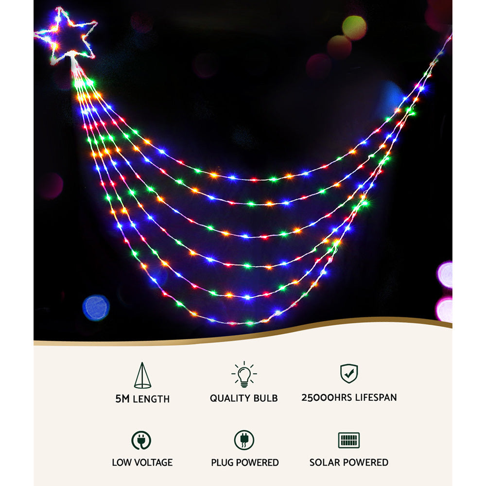 Jingle Jollys 5m Solar LED Christmas String Lights